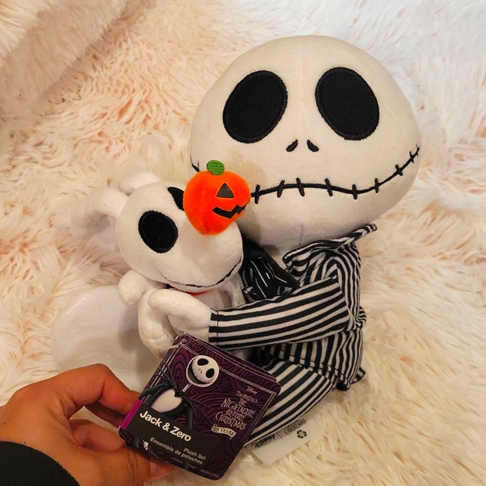 Jack and zero plushie